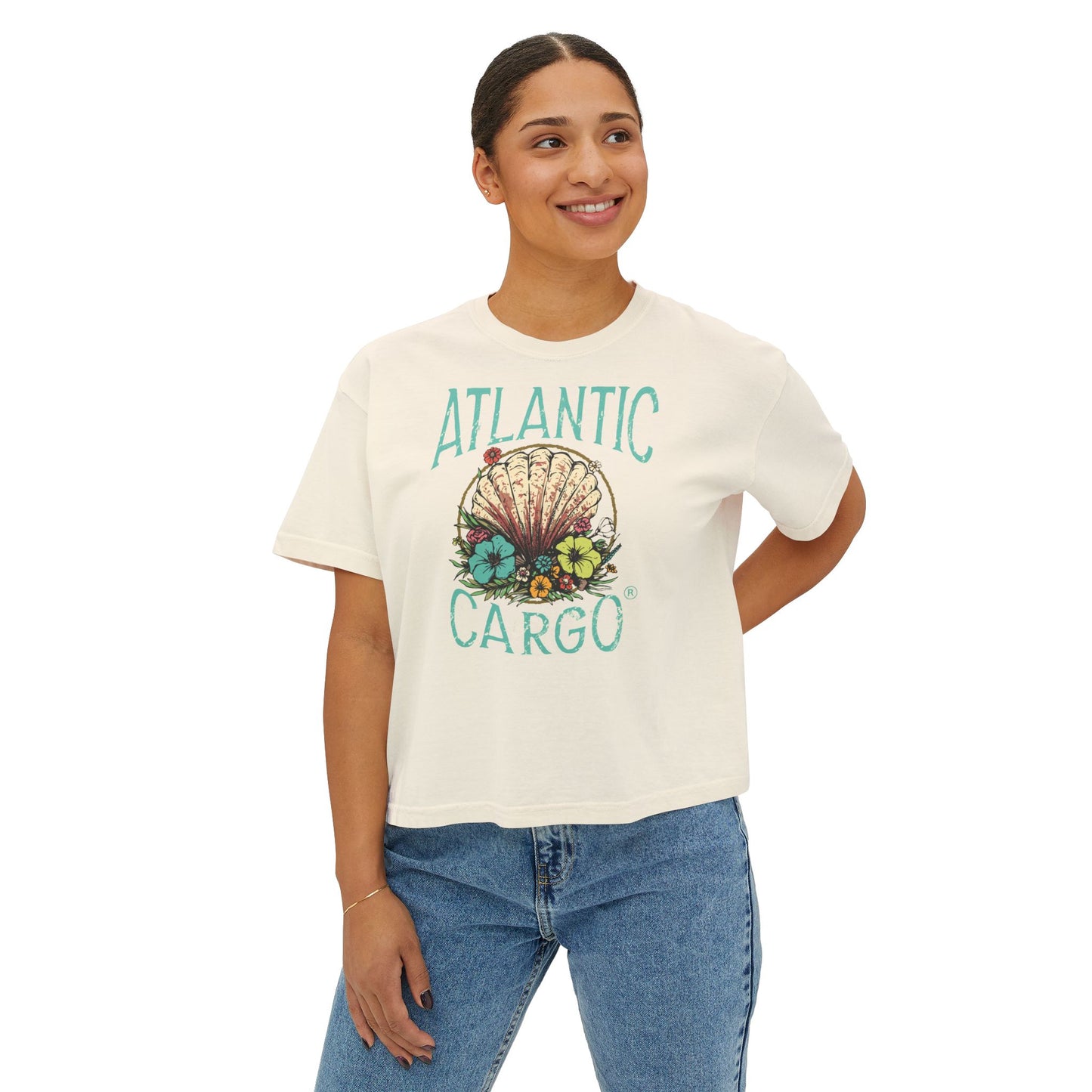 Women's Atlantic Cargo Seashell Tee