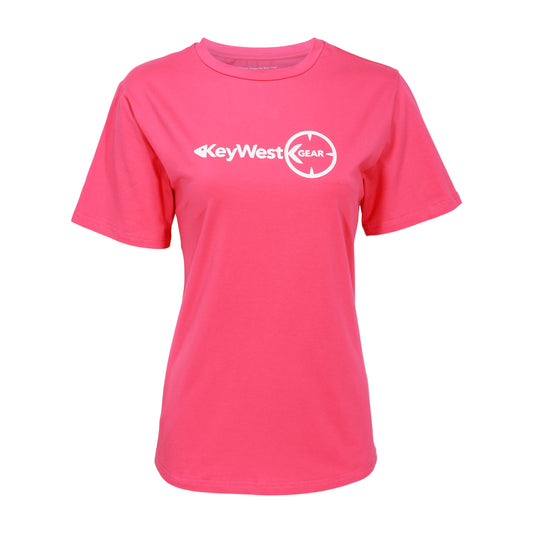 Women's Key West Coral Red Tee