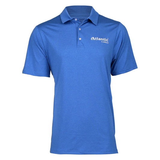 Atlantic Cargo Blue Polo Performance Shirt